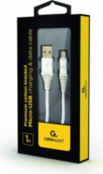 CABLE USB2 TO MICRO-USB 1M/CC-USB2B-AMMBM-1M-BW2 GEMBIRD
