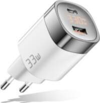 Charger GaN USB Type-C, USB Type-A: