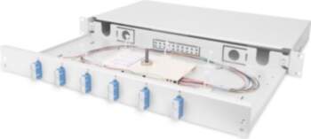 Digitus Fiber Optic Splice Box, Equipped