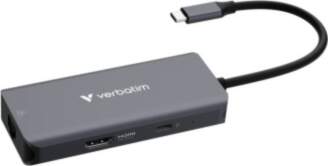 Dokstacija Verbatim USB-C Essentials Multiport Hub