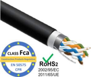 ElectroBase ® LAN Datortīklu kabelis, PRO