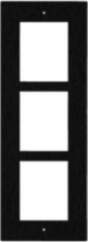 ENTRY PANEL 3MOD. FLUSH FRAME/BLACK/ IP