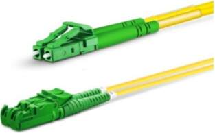 Equip E2000/APC to LC/APC Fiber Cable