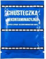 High-concentration pepper gas neutralisation wipe