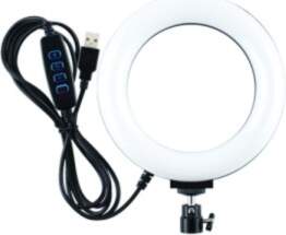 LED Ring Lamp, 16 cm, USB