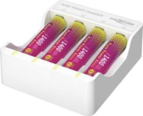 Lithium-Ladegerät Pure Power Set 4× Micro