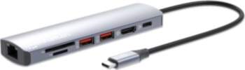 Manhattan USB-C Dock/Hub with Card Reader