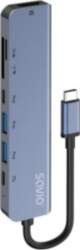 Savio AK-82 interface hub USB Type-C
