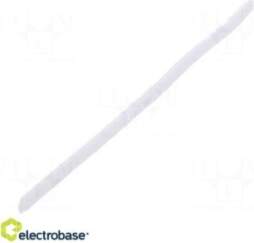 Spiral wrapping; ¨Bundle : 8mm; clear-white