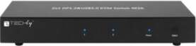 Techly IDATA DP-KVM2 KVM switch Black