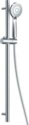 3-function shower set with rail