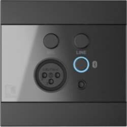 AUDAC WP225/B Wall Panel, XLR mic