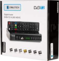 Cabletech DEKODER DVB-T2 H.265 HEVC