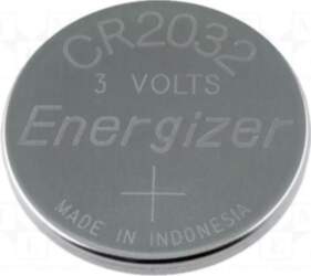 Energizer ® Battery: lithium | 3V