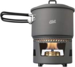 ESBIT Cookset with alcohol burner Pot