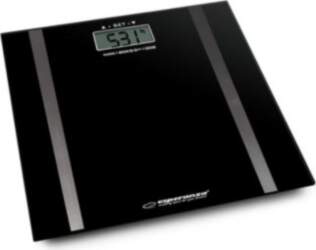 Esperanza EBS018K personal scale Rectangle Black