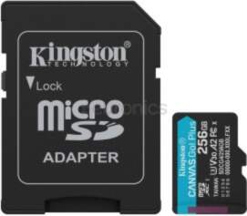 Kingston Canvas Go! Plus, microSDXC, 256