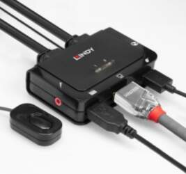 LINDY KVM Switch Compact 2 Port