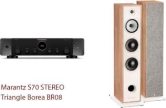 Marantz S70 STEREO + Triangle Borea