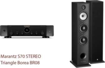 Marantz S70 STEREO + Triangle Borea