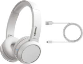PHILIPS austiņas On-Ear ar Bluetooth, baltas