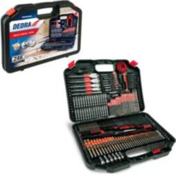 Set of 246 bits and drills