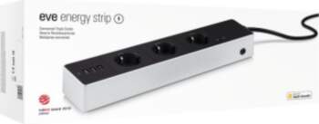 Smart power strip with triple socket