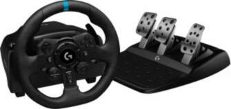 Spēļu stūre Logitech G923 PS4/PS5/PC Black