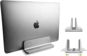 Techly Vertical Aluminum Notebook Stand