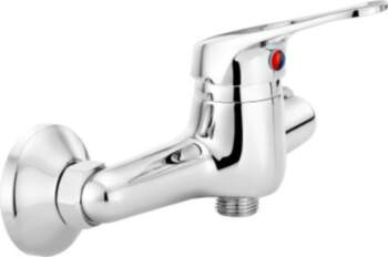 Wall-mounted shower faucet