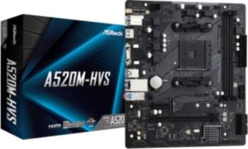 Asrock A520M-HVS AMD A520 Socket AM4