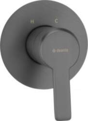 Concealed shower mixer without shower switch
