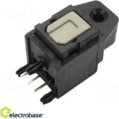 Connector: optical (Toslink); socket,transmiter fibre