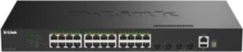 D-Link 28-Port Gigabit Stackable PoE+ Smart