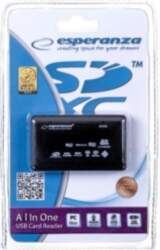 Esperanza EA119 card reader Black USB