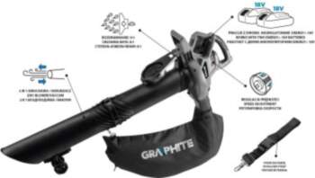 Graphite 58G036 leaf blower