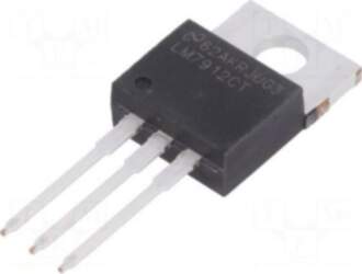 IC: voltage regulator; fixed; -12V; 1
