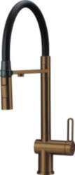 Kitchen faucet with filter and flexible