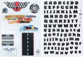 Paladone Hot Wheels Personalisation Wall Decals