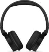 PHILIPS austiņas On-Ear ar Bluetooth, melnas
