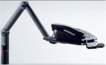 Phone holder TALKMASTER anthracite 2 Gele