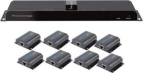 Techly HDMI Extender/Splitter mit IR über
