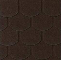 BEAVER ROOF SHINGLE BROWN 1 PCS