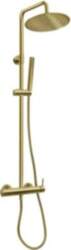 CIRICULUS SHOWER SET BRUSHED GOLD
