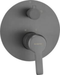 Concealed shower mixer with shower switch
