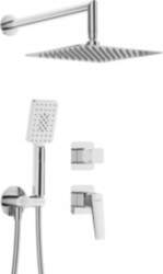 Concealed shower set
