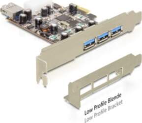 DELOCK PCI Expr Card 3x USB3
