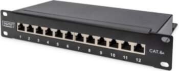Digitus CAT 6A Patch Panel, shielded