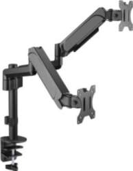 Dual 17"-32" Monitor Spring-Assisted Arm