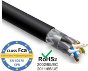 ElectroBase ® LAN Datortīklu kabelis, CAT7